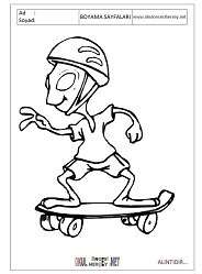 Kaykay boyama sayfaları